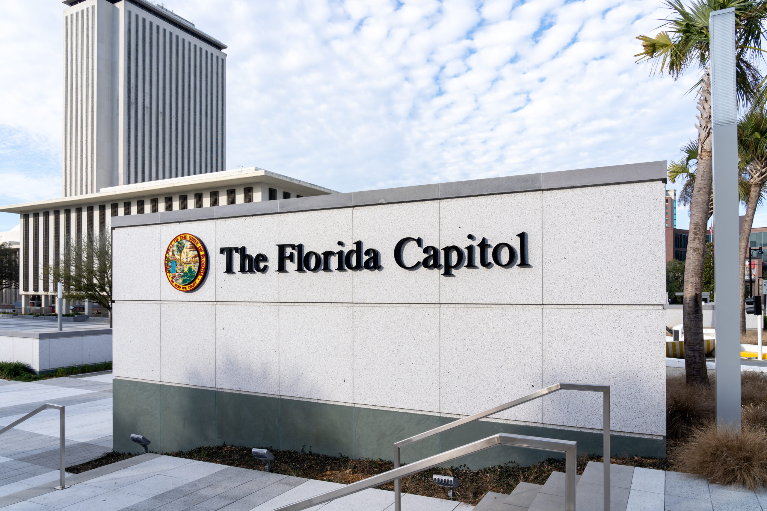 Tallahassee, FL, USA - February 11, 2022: Florida State Capitol