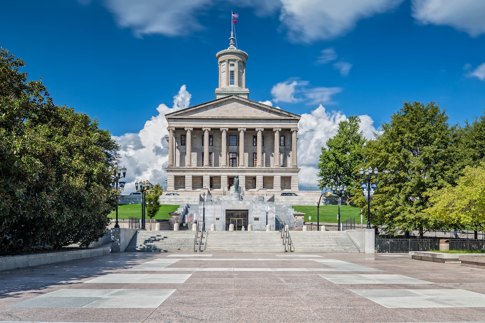 Tennessee State Capitol in Nashville