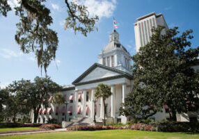 Tallahassee State Capitol buildings Florida USA